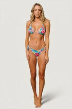 Ibiza Bikini Bottom | Blue Floral