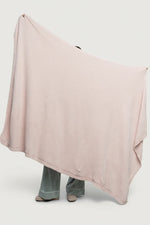 Chrissy Throw Blanket | Pale Blush