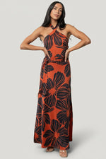 Palma Column Dress | Sienna + Navy