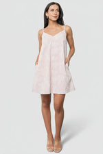 Nyra Short Dress | Red Stripe
