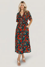 Botega Midi Dress | Jade Multi Floral