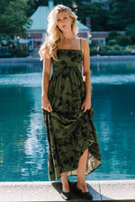 Rowan Tank Maxi Dress | Deep Olive