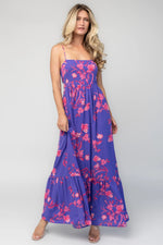 Regan Tank Maxi Dress | Purple Multi