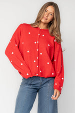 Liberty Cardigan | Red