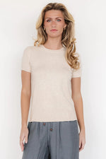 Hannah Knit Top | Oatmeal