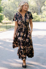 Holland Dress | Black + Clove Multi