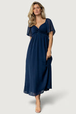 Nora Midi Dress | Navy