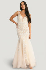 Fleurette Bridal Gown | Beige + Ivory