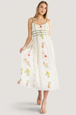 Cerise Midi Dress | Multi Floral