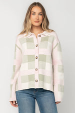 Midtown Plaid Jacket | Blush + Sage