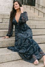 Ensley Maxi Dress | Midnight Floral