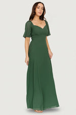 Sierra Sweetheart Maxi Dress | Evergreen