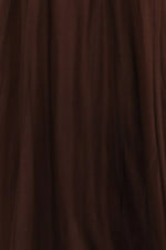 Fabric Swatch - Kamila Tulle | Espresso
