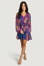 Rev Mini Dress | Blue Multi