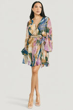 Rev Mini Dress | Orchid Multi