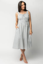 Meadow Dress | Light Blue Gingham