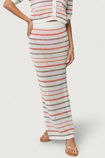 Viento Skirt | Multi Stripe