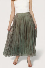 Cyra Midi Skirt | Sage