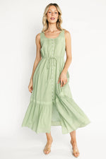 Blanche Midi Dress | Sage