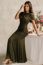 Serenade Maxi Dress | Dark Olive
