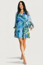 Rev Mini Dress | Cobalt Multi