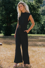 Adelia Tailored Jumpsuit | Black