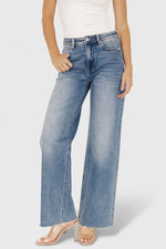 Noah High Rise Straight Leg Jeans | Medium Wash