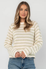 Calluna Sweater | Cream + Sage