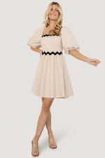 Cecelia Short Dress | Sand