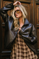 Lenox Bomber Jacket | Dark Brown
