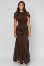 Serenade Maxi Dress | Dark Brown