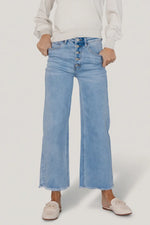 Brody High Rise Wide Leg Jeans | Light Wash