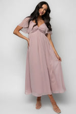 Nora Midi Dress | Dusty Mauve