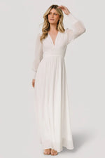 Olivia Maxi Dress | White
