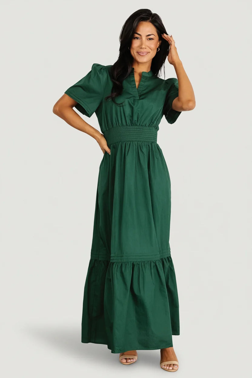 Vera Maxi Dress | Emerald