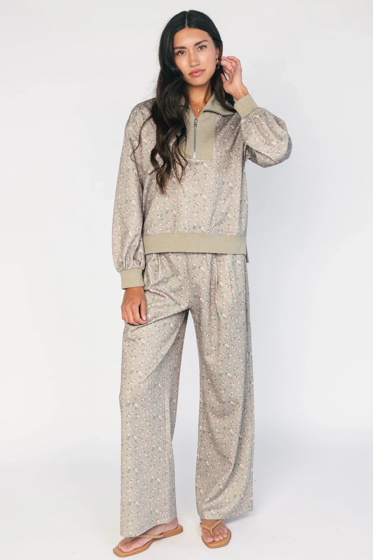 Diana Lounge Set | Olive Floral