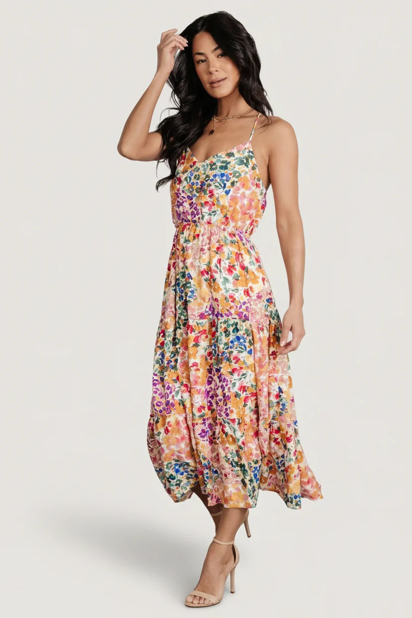 Coronado Midi Dress | Multi Floral