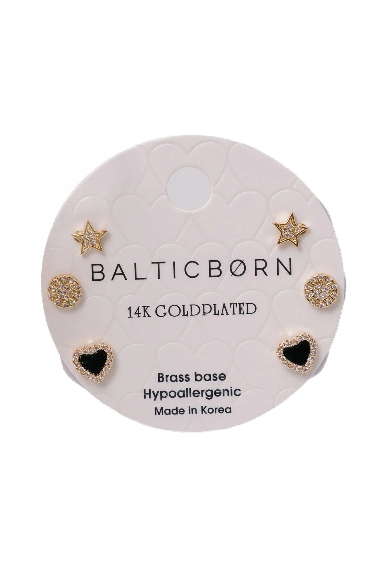 Celestial Stud Earring Set | Gold