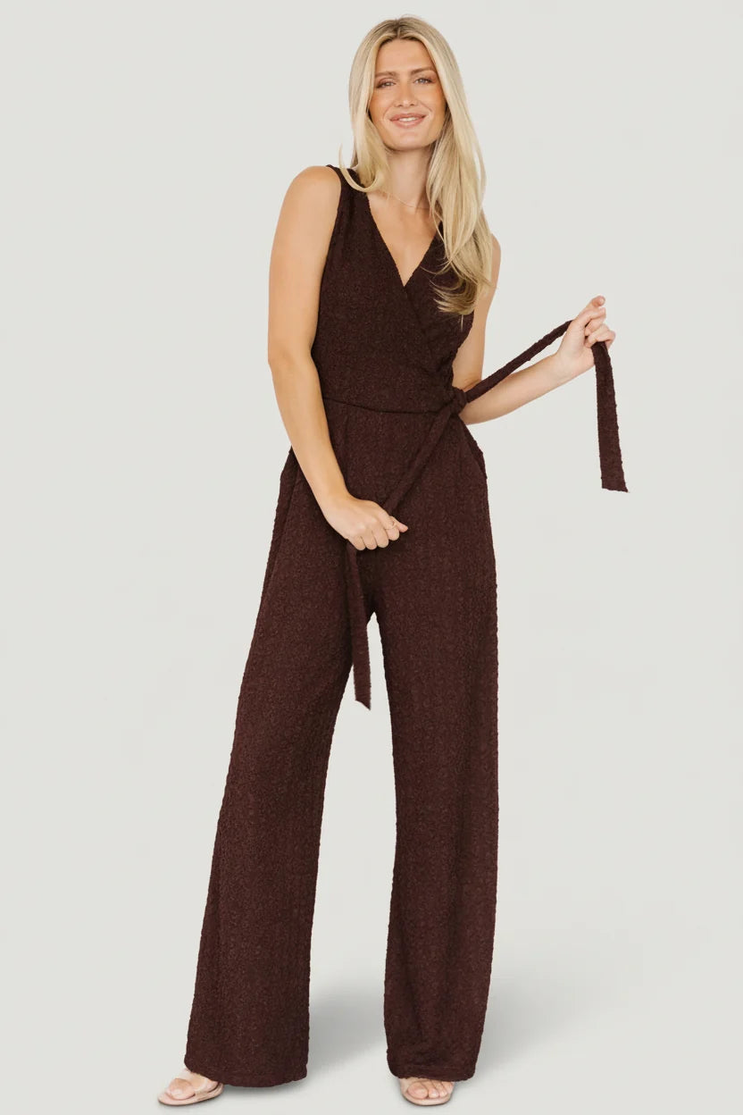 Natasha Jumpsuit | Espresso