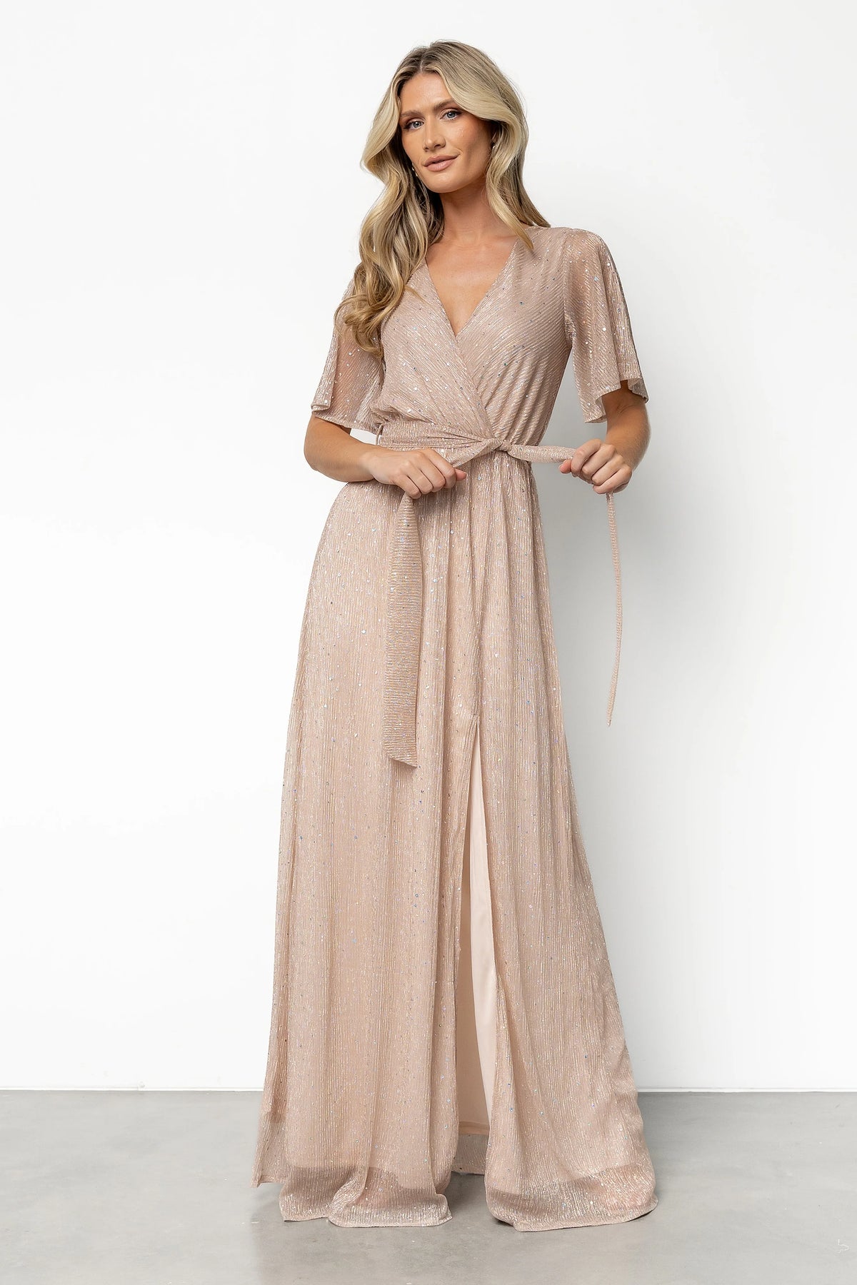 Grace Sparkle Gown | Champagne