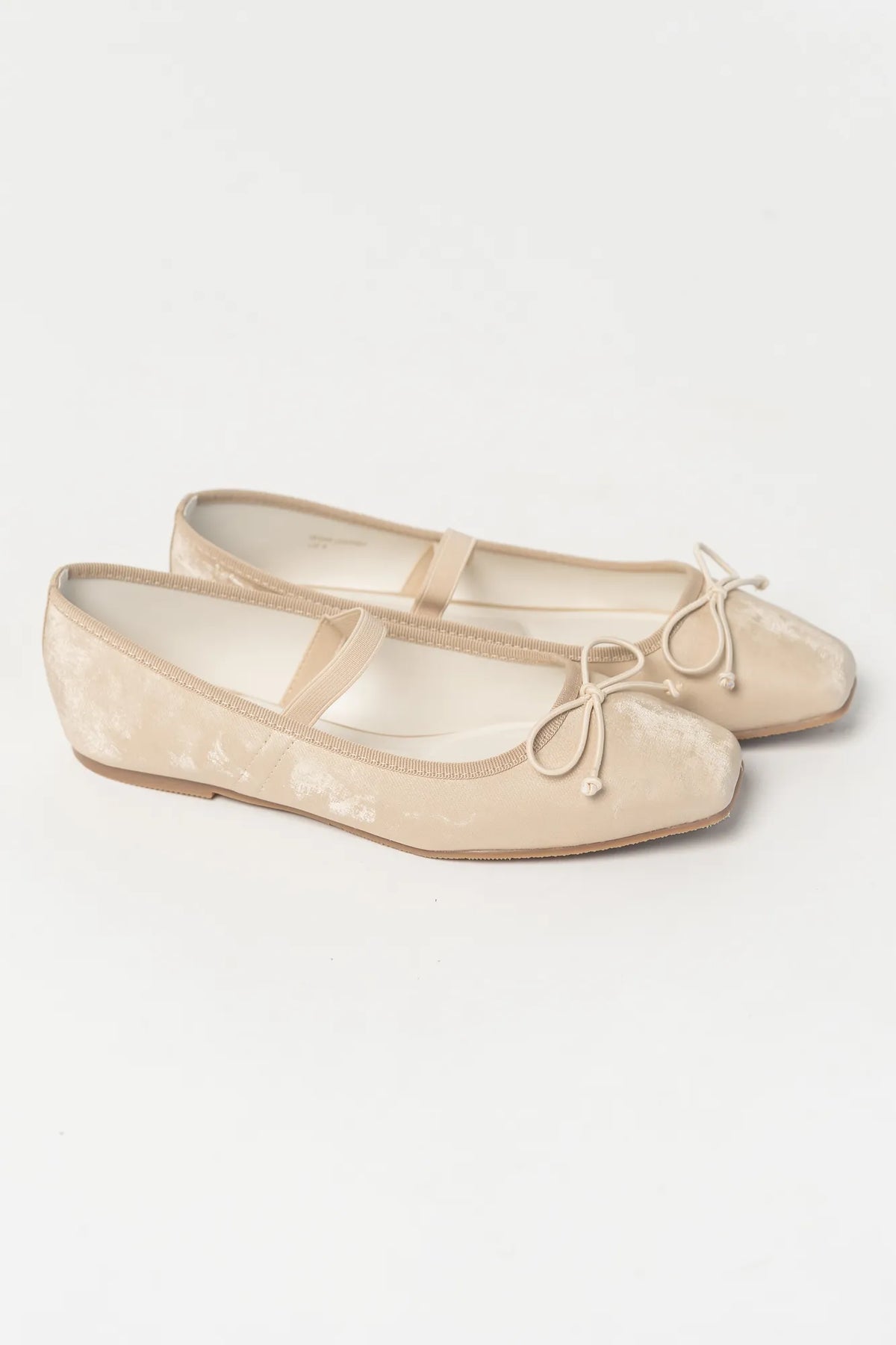 Elsie Mary Jane Ballet Flats | Taupe