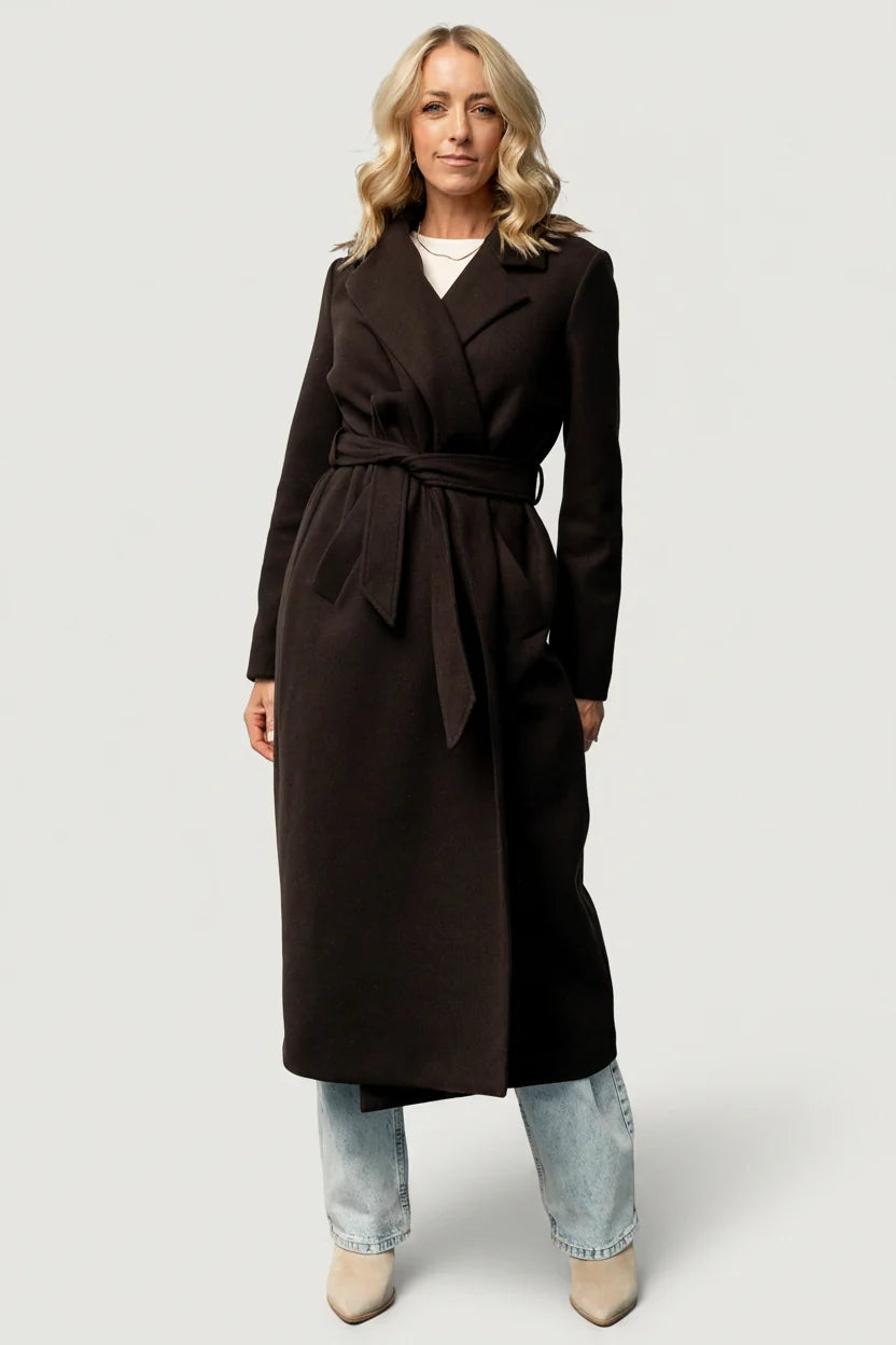 Glenwood Coat | Dark Brown