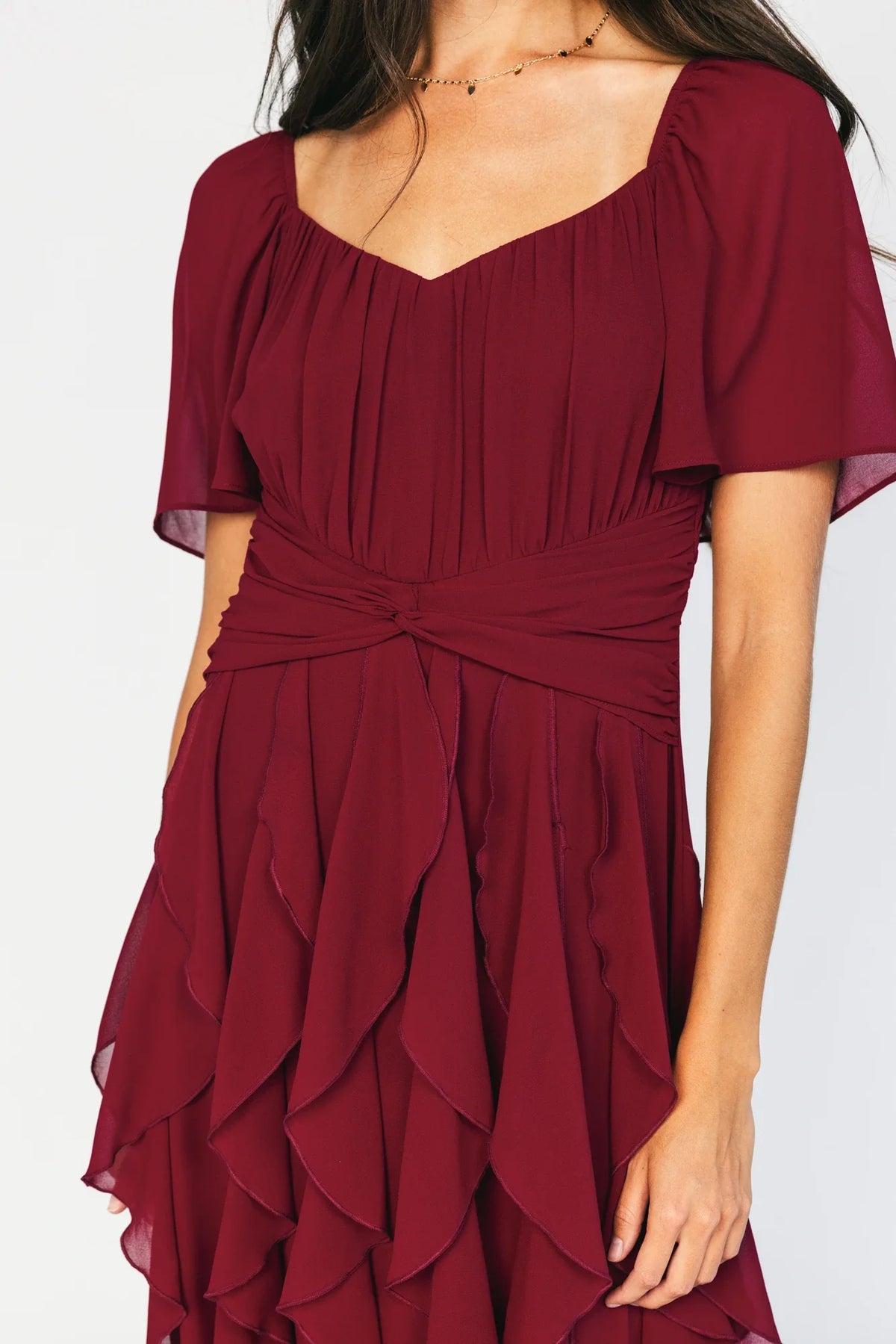Mercer Maxi Dress | Cranberry