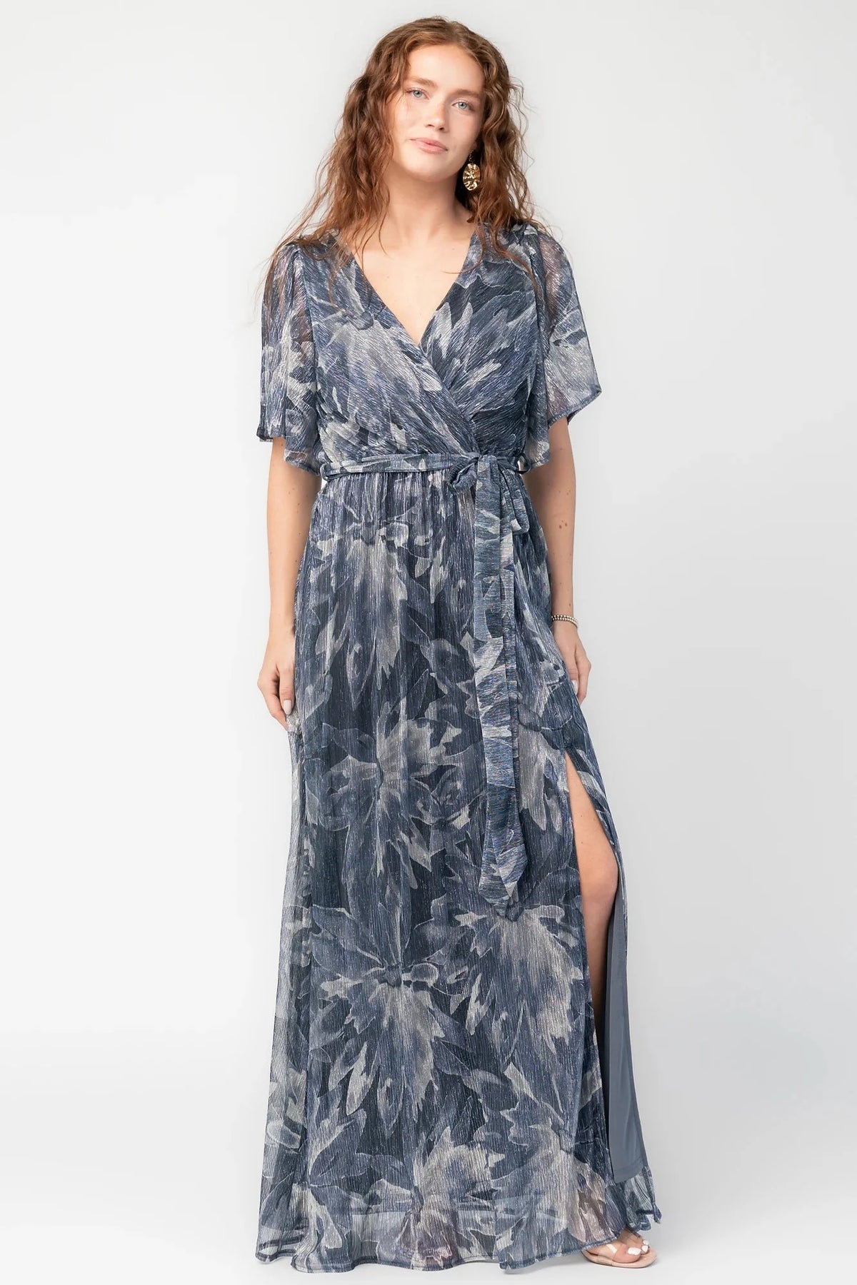 Rachel Maxi Dress | Blue Multi