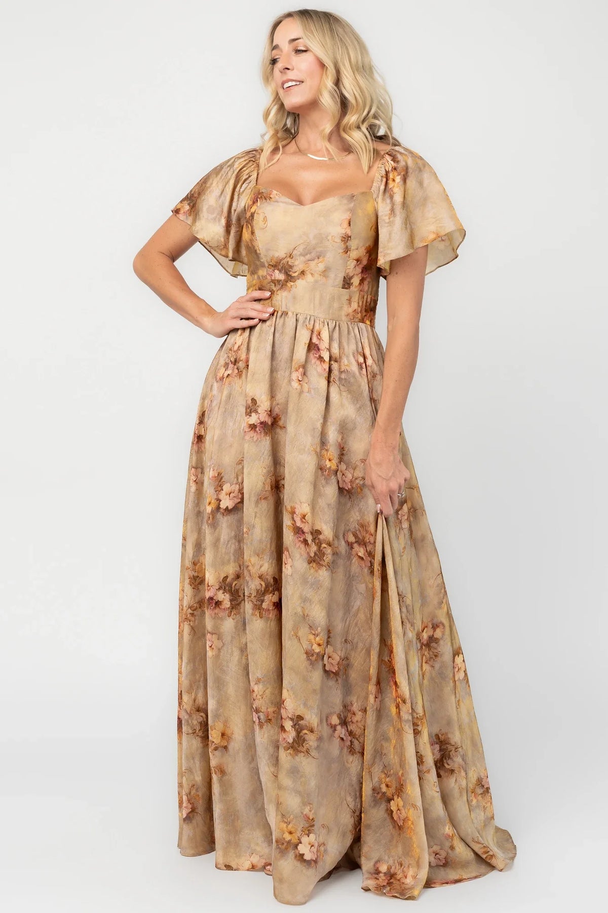 Astor Maxi Dress | Golden Floral