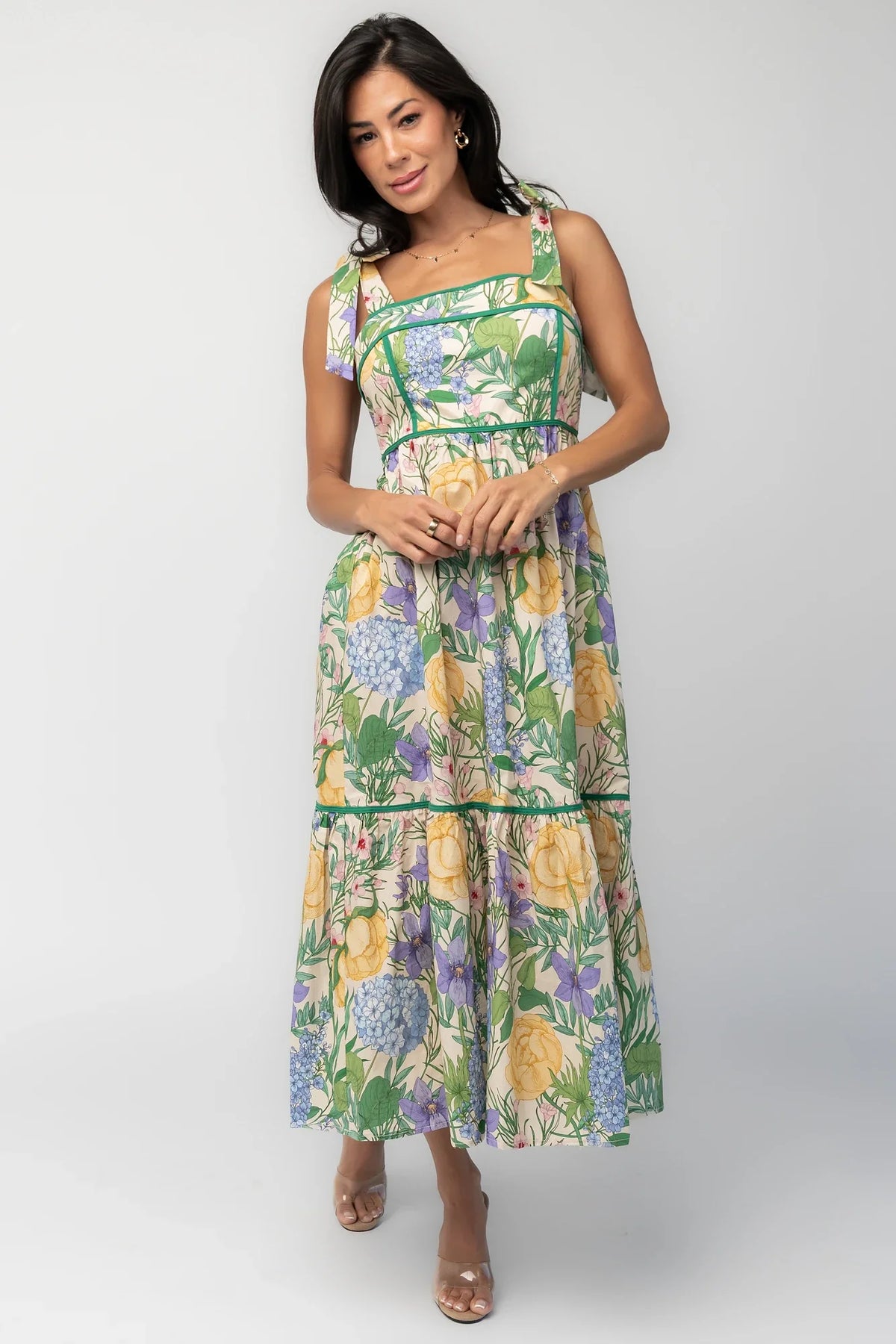 Torres Midi Dress | Multi Floral