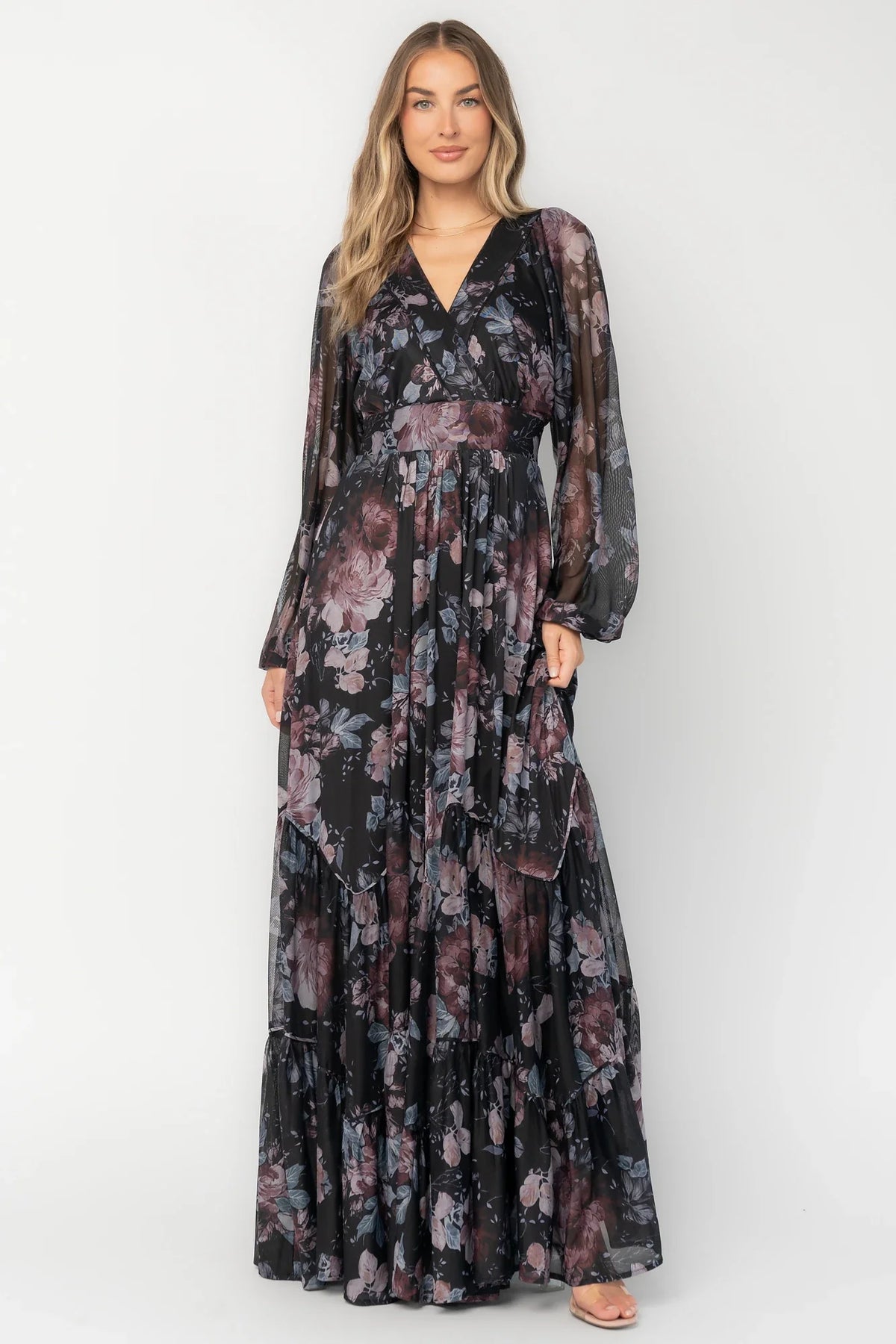 Rhiannon Maxi Dress | Midnight Floral