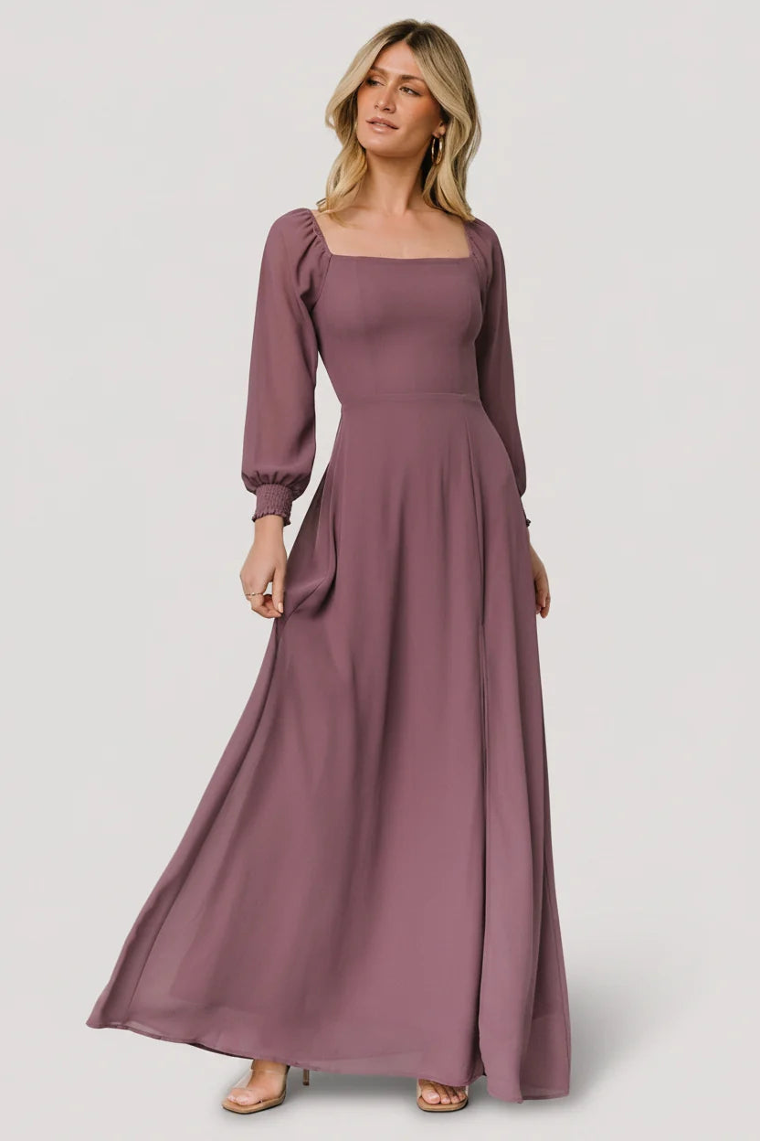Giselle Maxi Dress | Vintage Plum