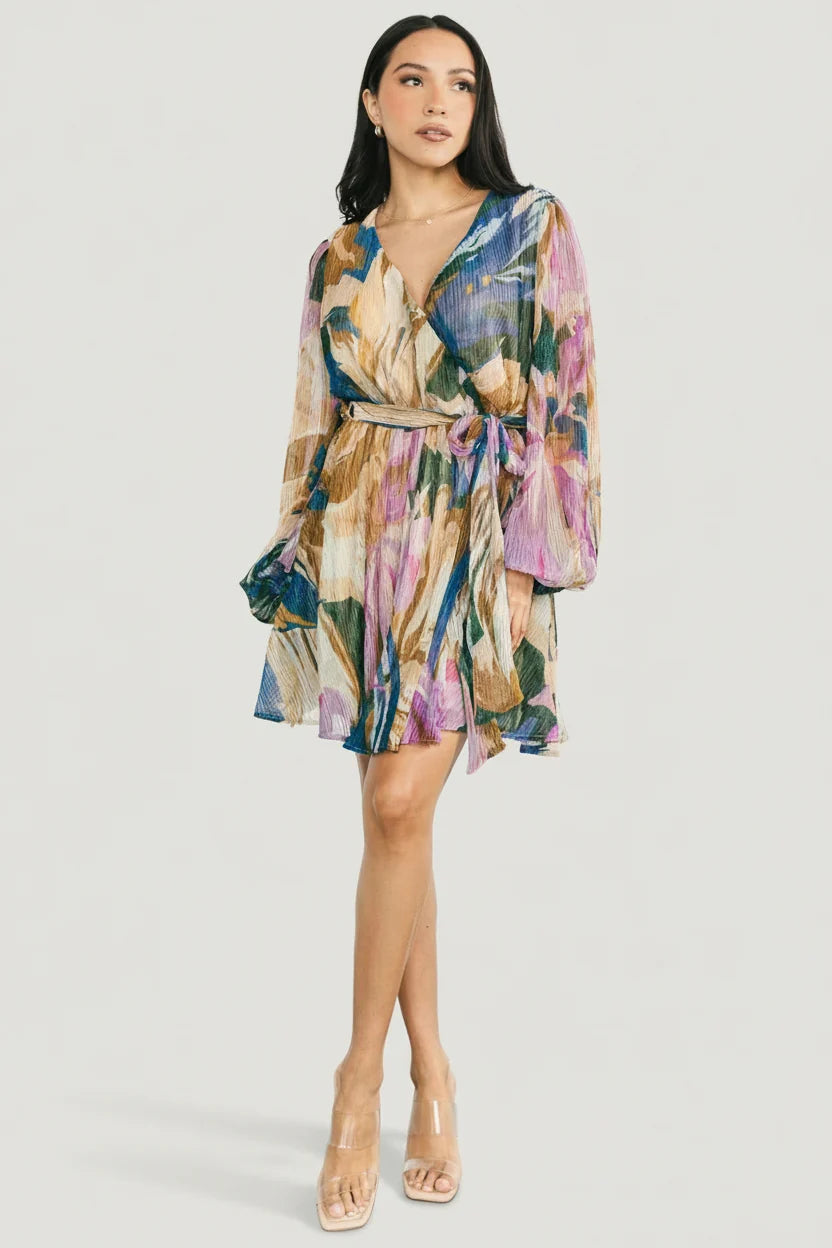 Rev Mini Dress | Orchid Multi