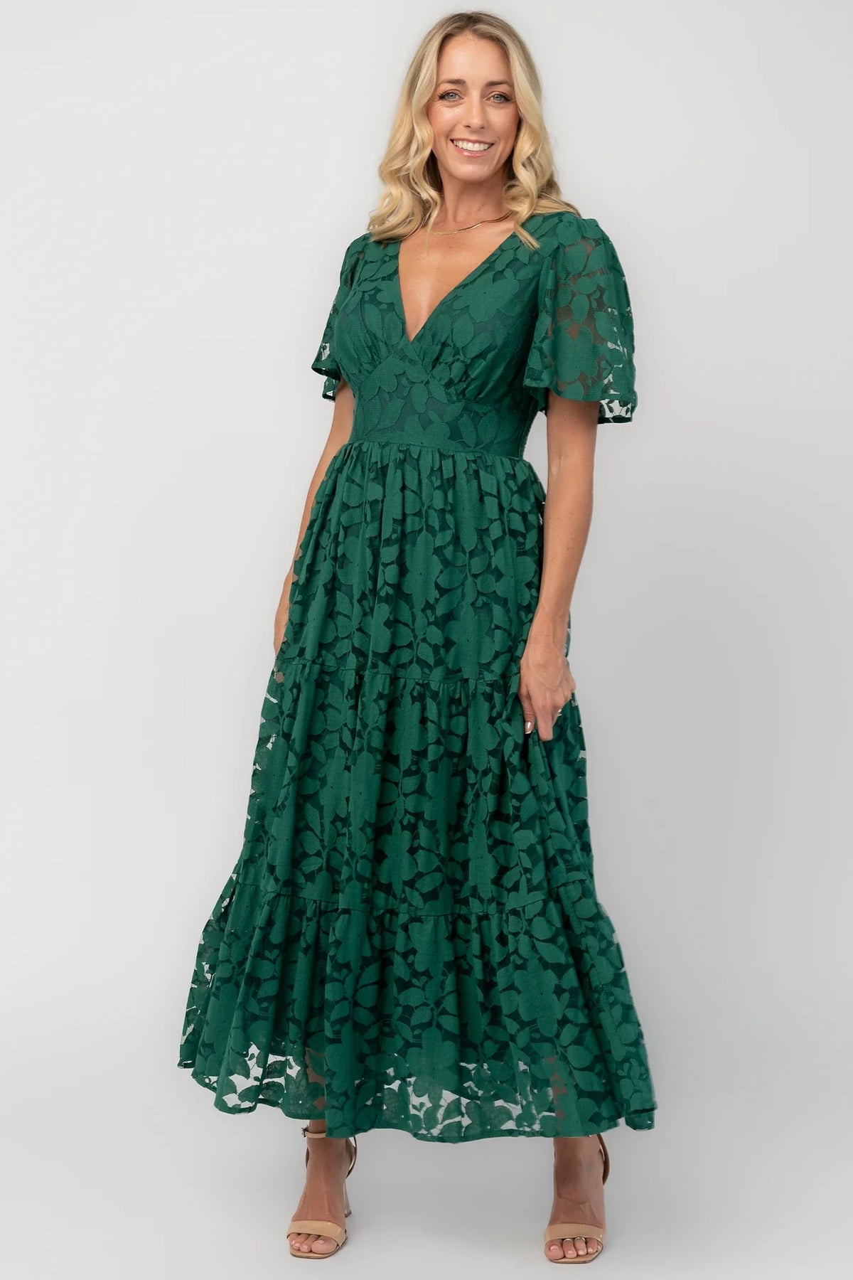 Samara Midi Dress | Dark Green